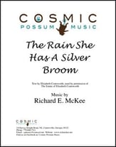 The Rain She Has a Silver Broom Unison choral sheet music cover